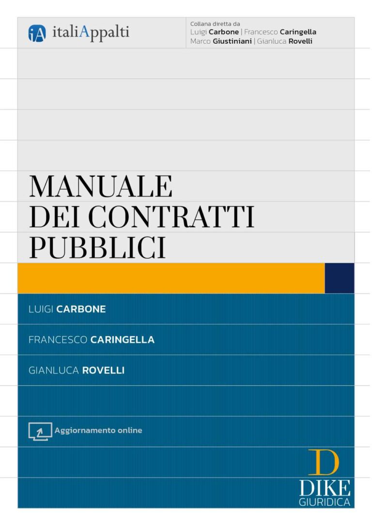 Manuale Dei Contratti Pubblici Dike Giuridica