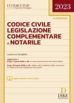 Codice Civile Legislazione Complementare e Notarile