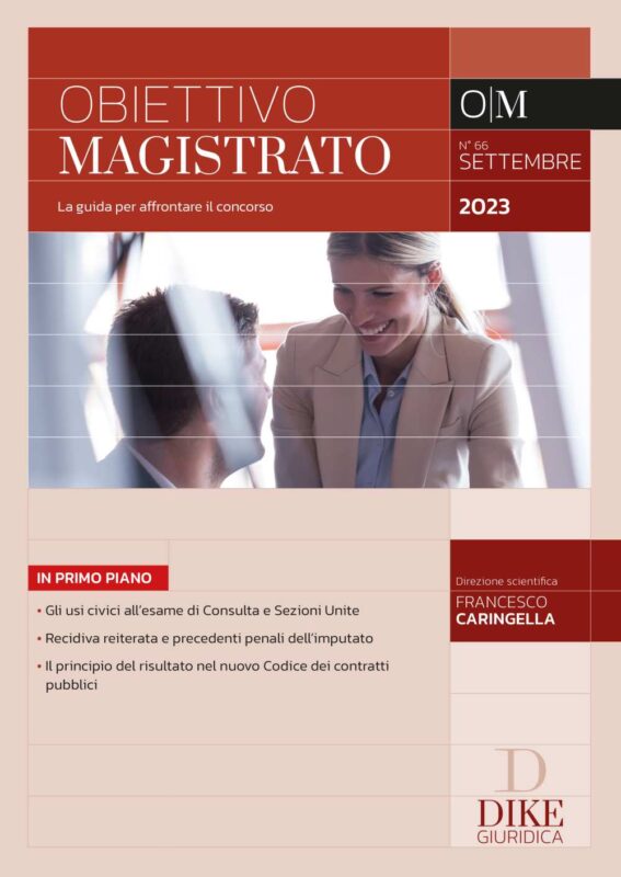 Obiettivo Magistrato settembre 2023