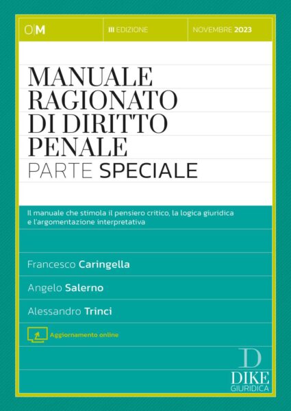 Giovagnoli Manuale di Diritto Penale Parte Speciale 2023 | Libreria  Giuridica Online