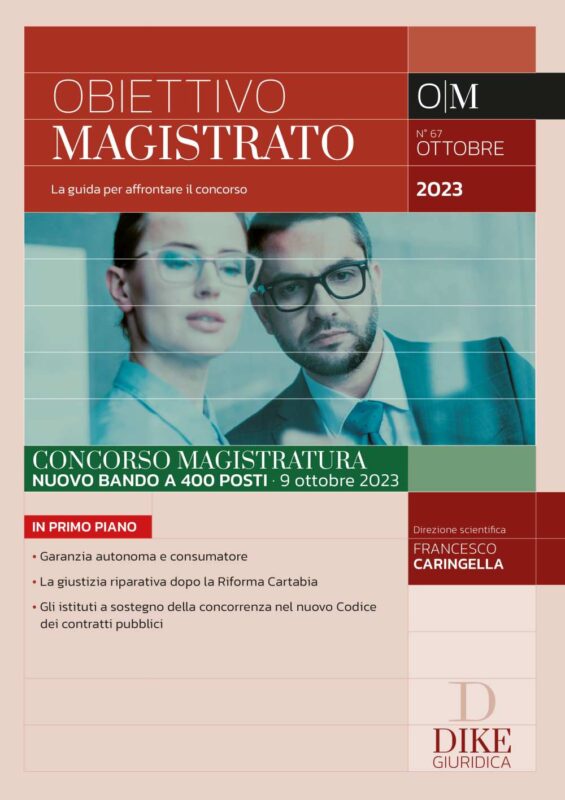 Obiettivo Magistrato Ottobre