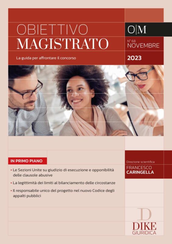 Obiettivo Magistrato novembre 2023