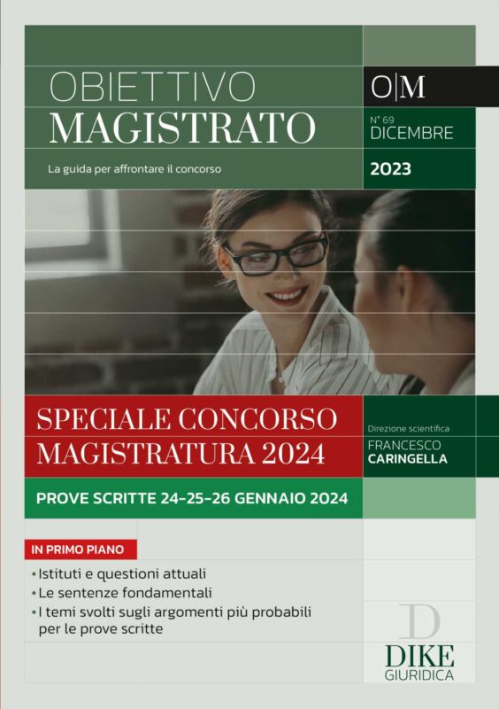 Obiettivo Magistrato Guida Dicembre