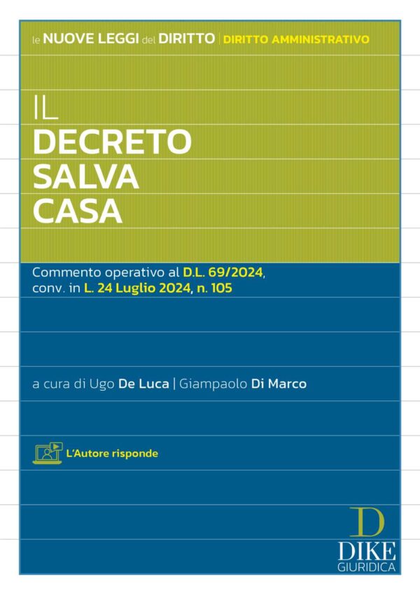 Il decreto salva casa