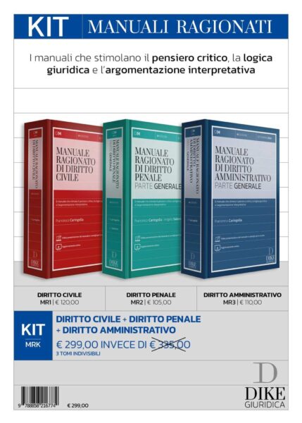 kit manuali ragionati diritto