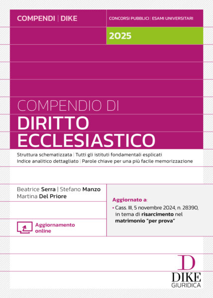 Compendio di Diritto Ecclesiastico