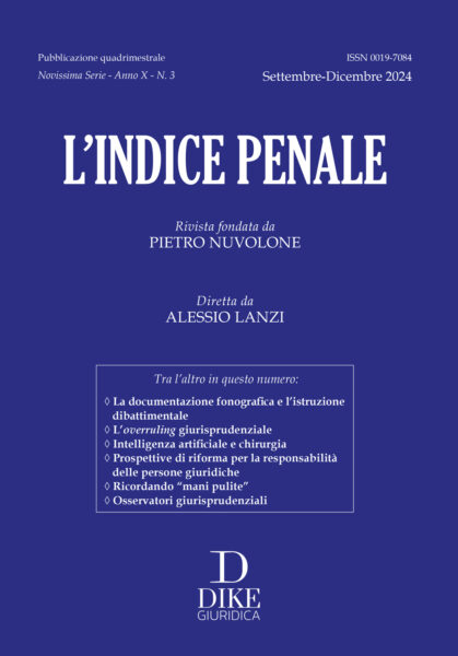 Rivista indice penale