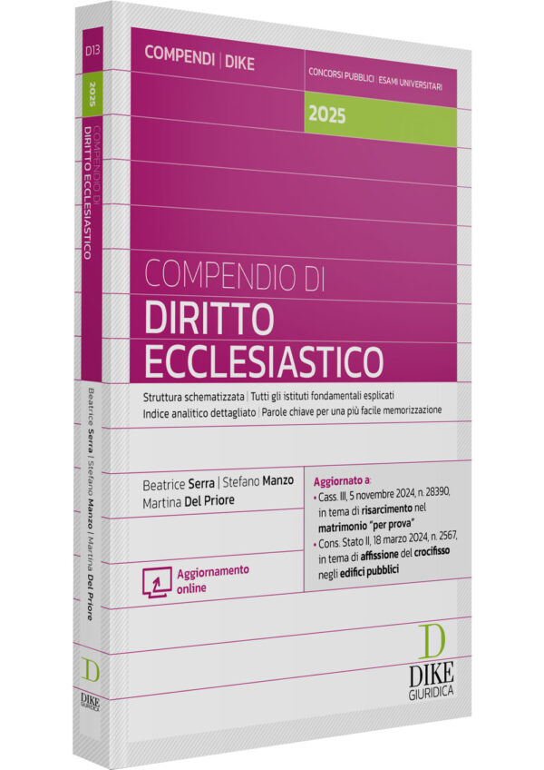 Compendio di Diritto Ecclesiastico