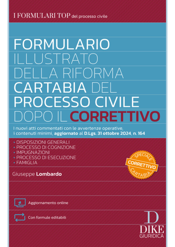 Formulario riforma Cartabia Civile