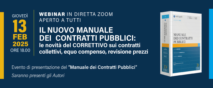 webinar manuale contratti pubblici