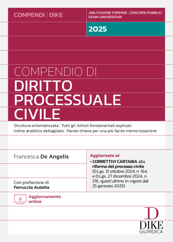 Compendio di Diritto Processuale Civile 2025