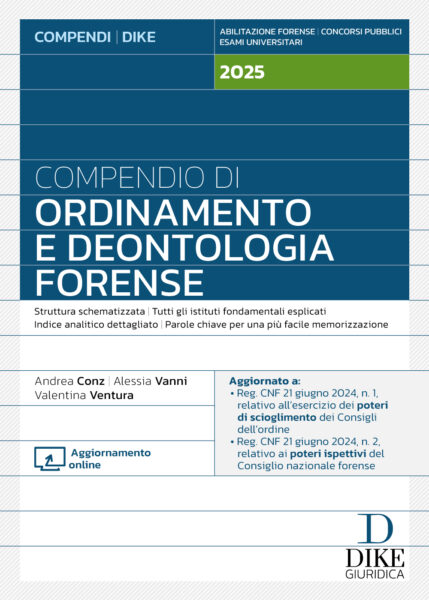 Compendio di Ordinamento e Deontologia Forense