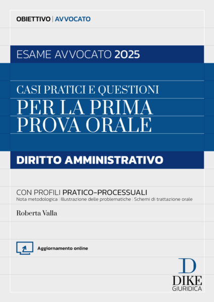 Diritto amministrativo esame avvocato