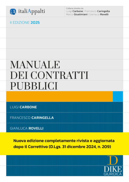 Manuale dei contratti Pubblici Italia Appalti 2025