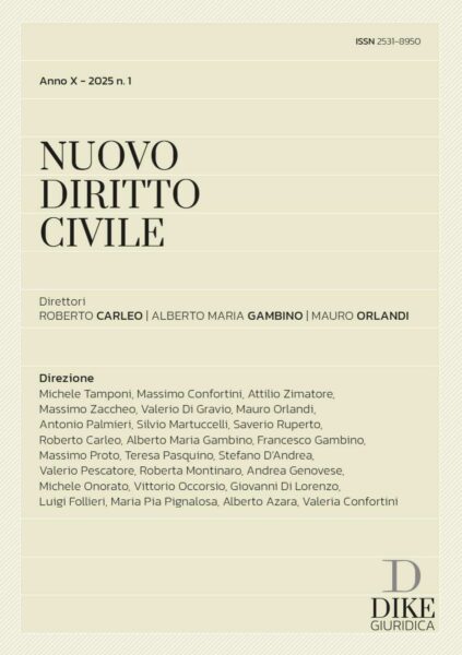 Nuovo Diritto Civile 2025