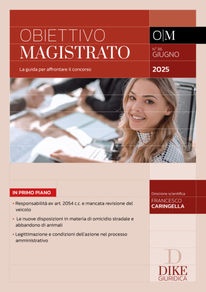 Obiettivo Magistrato Giugno 2025