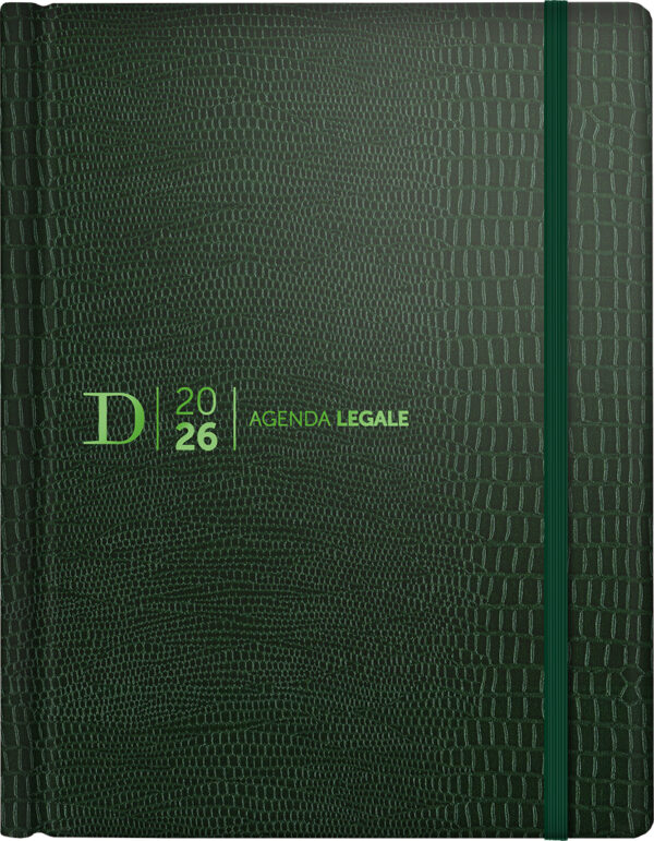 Agenda Legale Dike 2026 - 15 mesi - Verde - ALD/VERDE