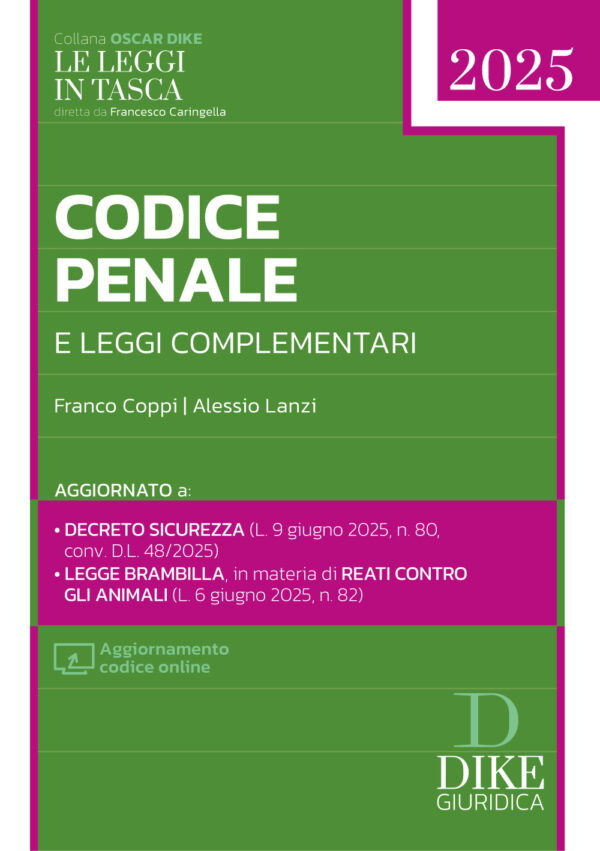 Codice Penale e Leggi complementari