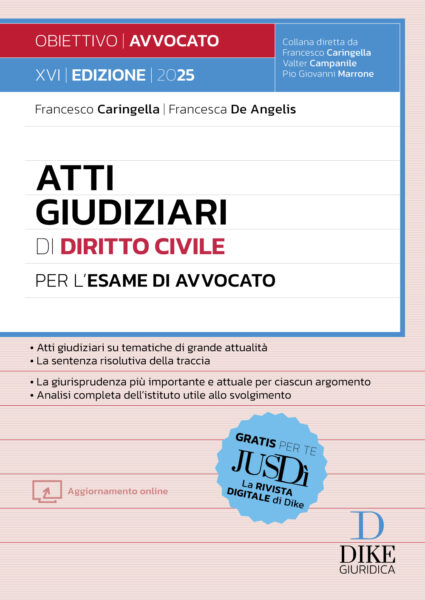 Atti Giudiziari svolti di Diritto Civile per l' esame di avvocato 2025/2026