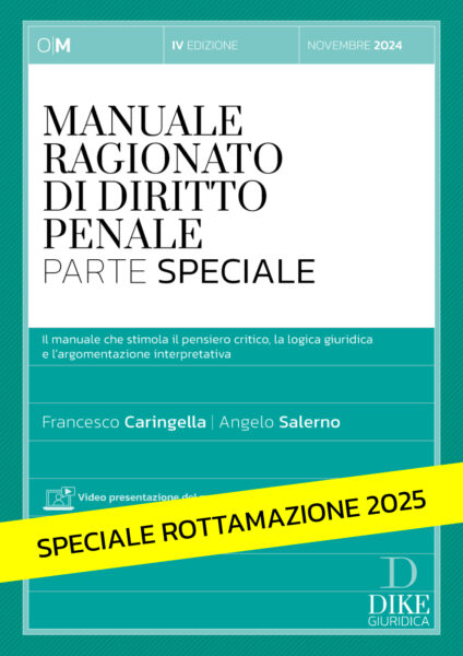Rottamazione Manuale Ragionato di Diritto Penale Parte Speciale