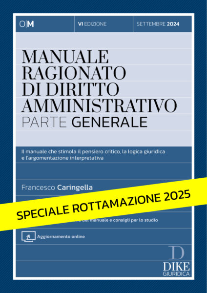 Rottamazione Manuale Ragionato di Diritto Amministrativo