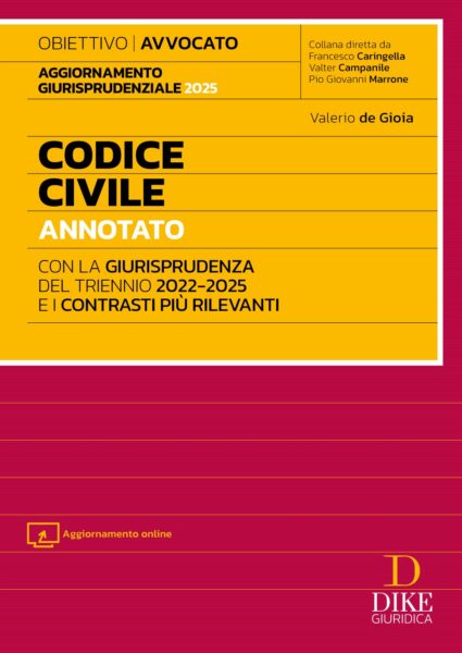 Codice Civile Annotato per l'Esame di Avvocato 2025/2026