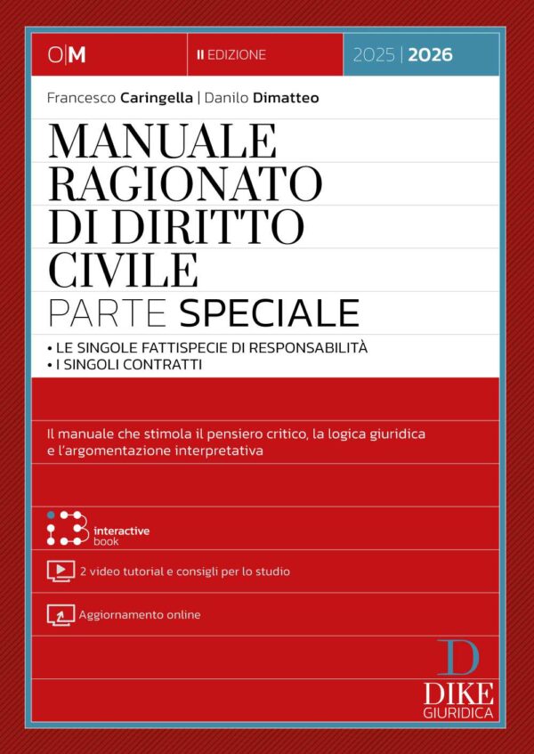 Manuale Ragionato di Diritto Civile - Parte Speciale