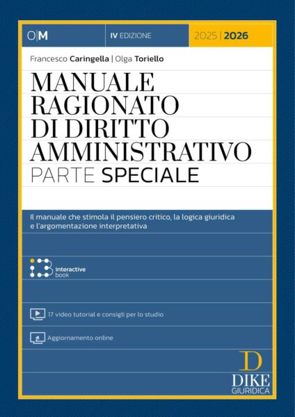 Manuale Ragionato di Diritto Amministrativo - Parte Speciale