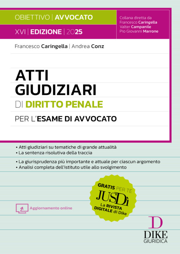 Atti Giudiziari di Diritto Penale per l'Esame di Avvocato 2025/2026