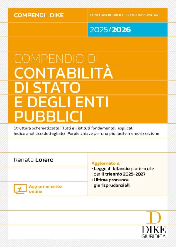 Compendio di Contabilità di Stato e degli Enti Pubblici per esami e concorsi pubblici