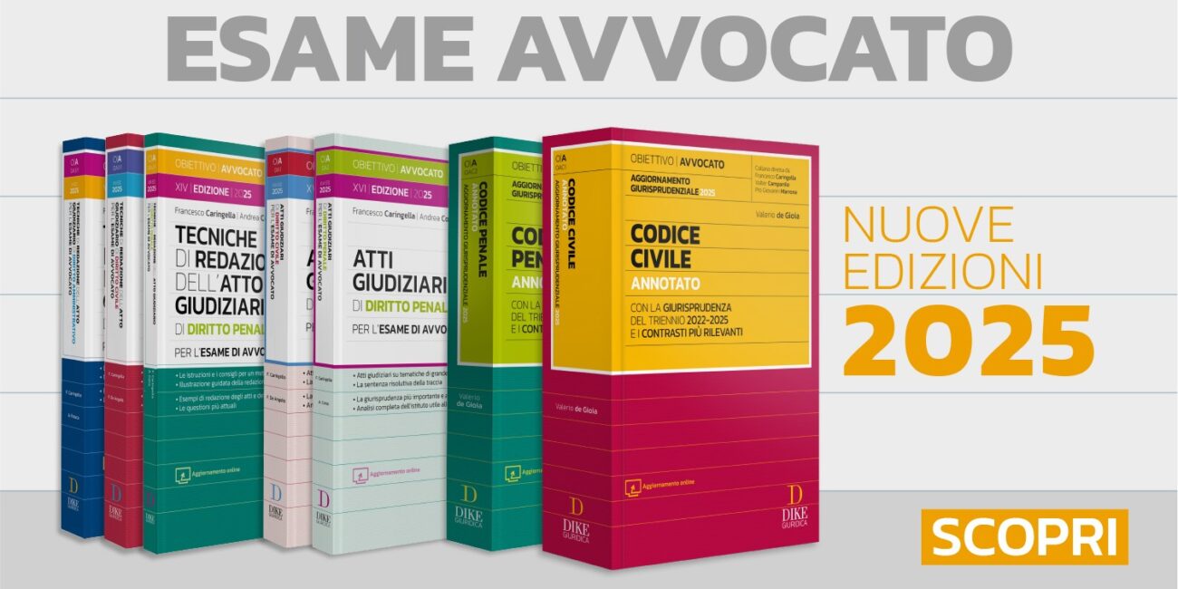 Esame Avvocato 2025 Obiettivo Avvocato