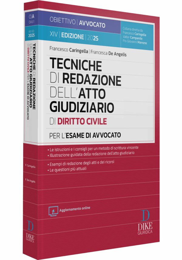 Tecniche di redazione dell'Atto Giudiziario di Diritto Civile per l'esame di avvocato 2025/2026