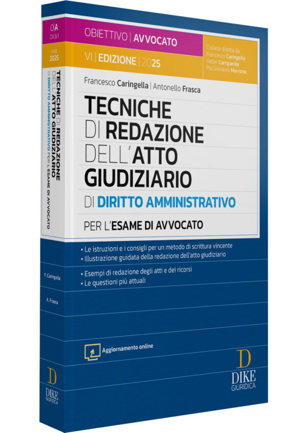 Tecniche di redazione dell’Atto Giudiziario di Diritto Amministrativo per l’Esame di Avvocato 2025/2026