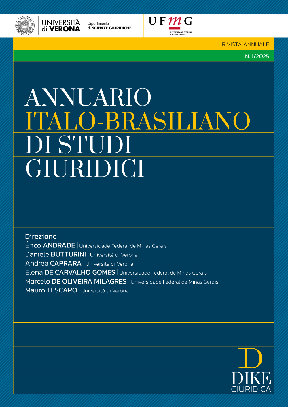 Annuario Italo Brasiliano di studi giuridici Annuario Italo Brasiliano di studi giuridici