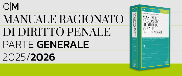 Manuale ragionato di Diritto Penale 2026