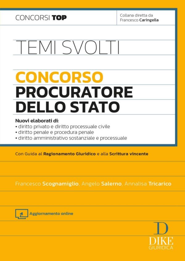 Temi Svolti - Concorso Procuratore dello Stato