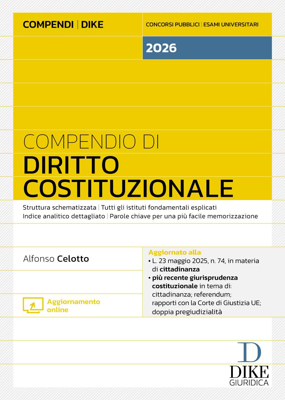 Compendio di Diritto Costituzionale 2026 Compendio di Diritto Costituzionale 2026