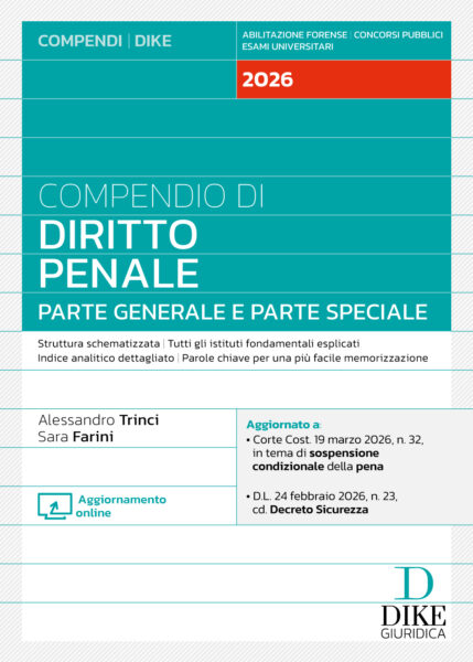 Compendio di Diritto Penale 2026
