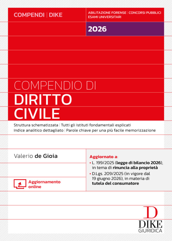Compendio di Diritto Civile 2026