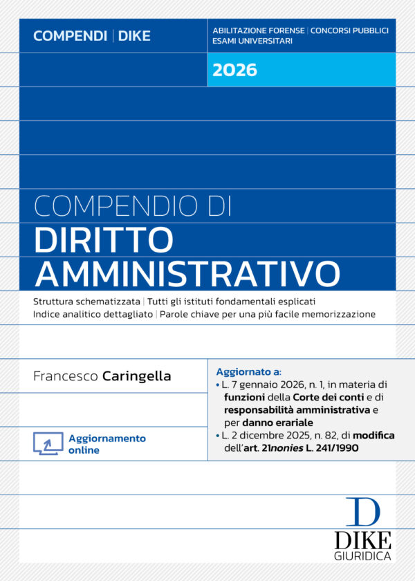 Compendio di Diritto Amministrativo 2026