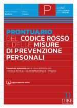 Prontuario del Codice Rosso e delle Misure di Prevenzione Personali