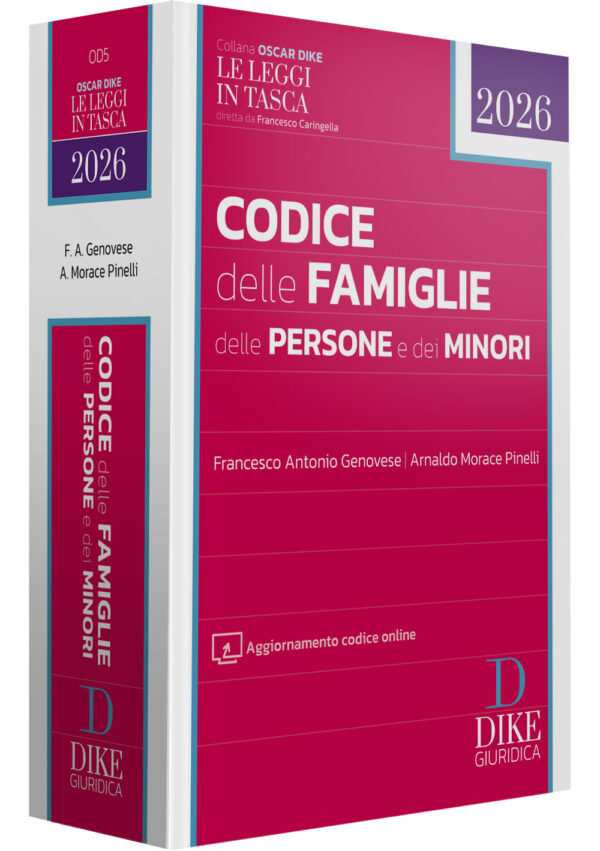 Manuale Codice delle Famiglie delle Persone e dei Minori 2026