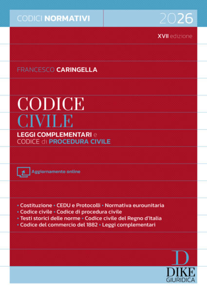Codice Civile Leggi complementari e Procedura Civile 2026