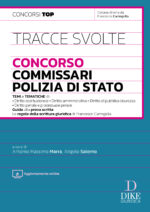Tracce Svolte per il Concorso Commissari Polizia di Stato