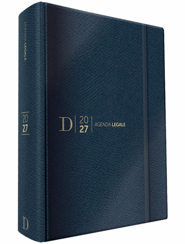Agenda legale blu