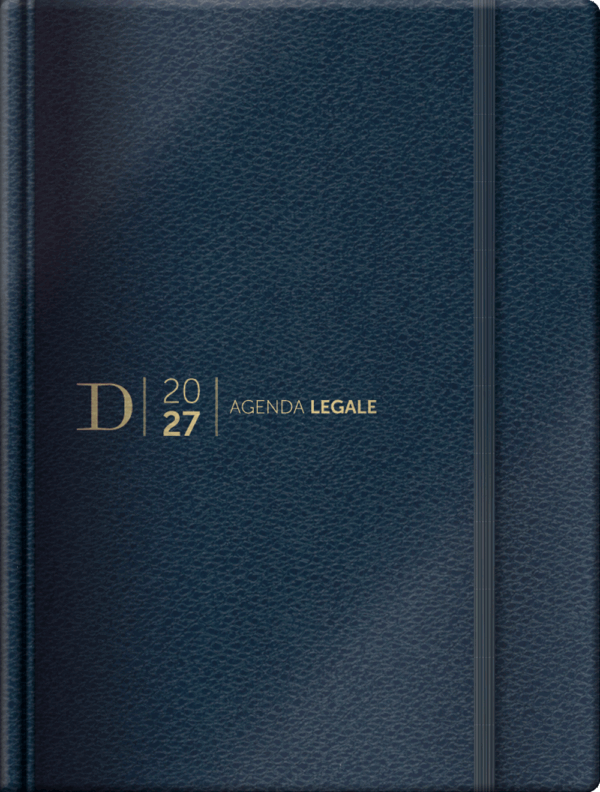 Agenda legale 2027 blu