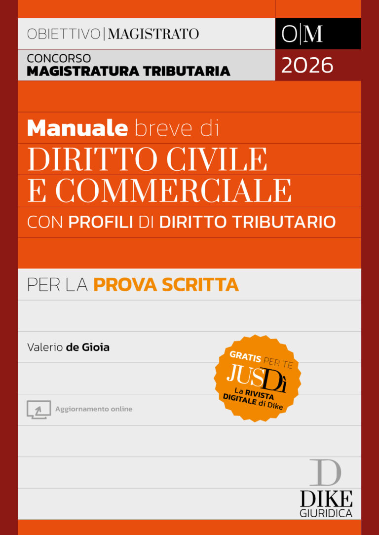 Manuale breve di Diritto Civile, Commerciale e Tributario