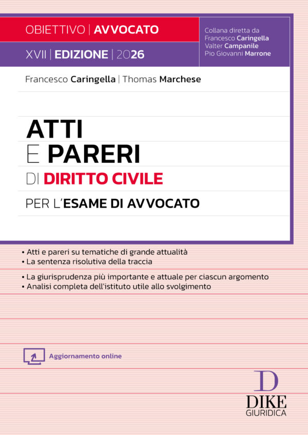 Atti e Pareri di Diritto Civile per l'esame di avvocato