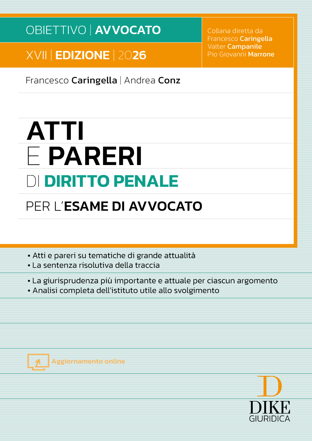 Atti e Pareri di Diritto Penale per l'esame di avvocato Atti e Pareri di Diritto Penale per l'esame di avvocato